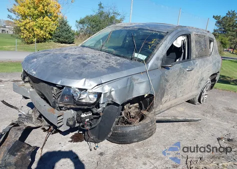 2016 Jeep Compass High Altitude Edition z USA, uszkodzony, nr VIN 1C4NJDEB6GD739395